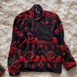 Colorful Zip Up Jacket